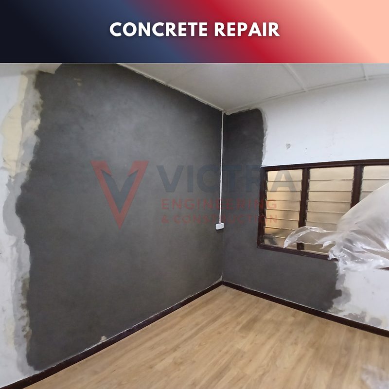 Concrete Repair & Restoration project at Sea Park, Petaling Jaya